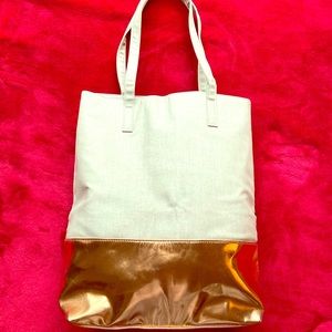 Silver and Gold Bag